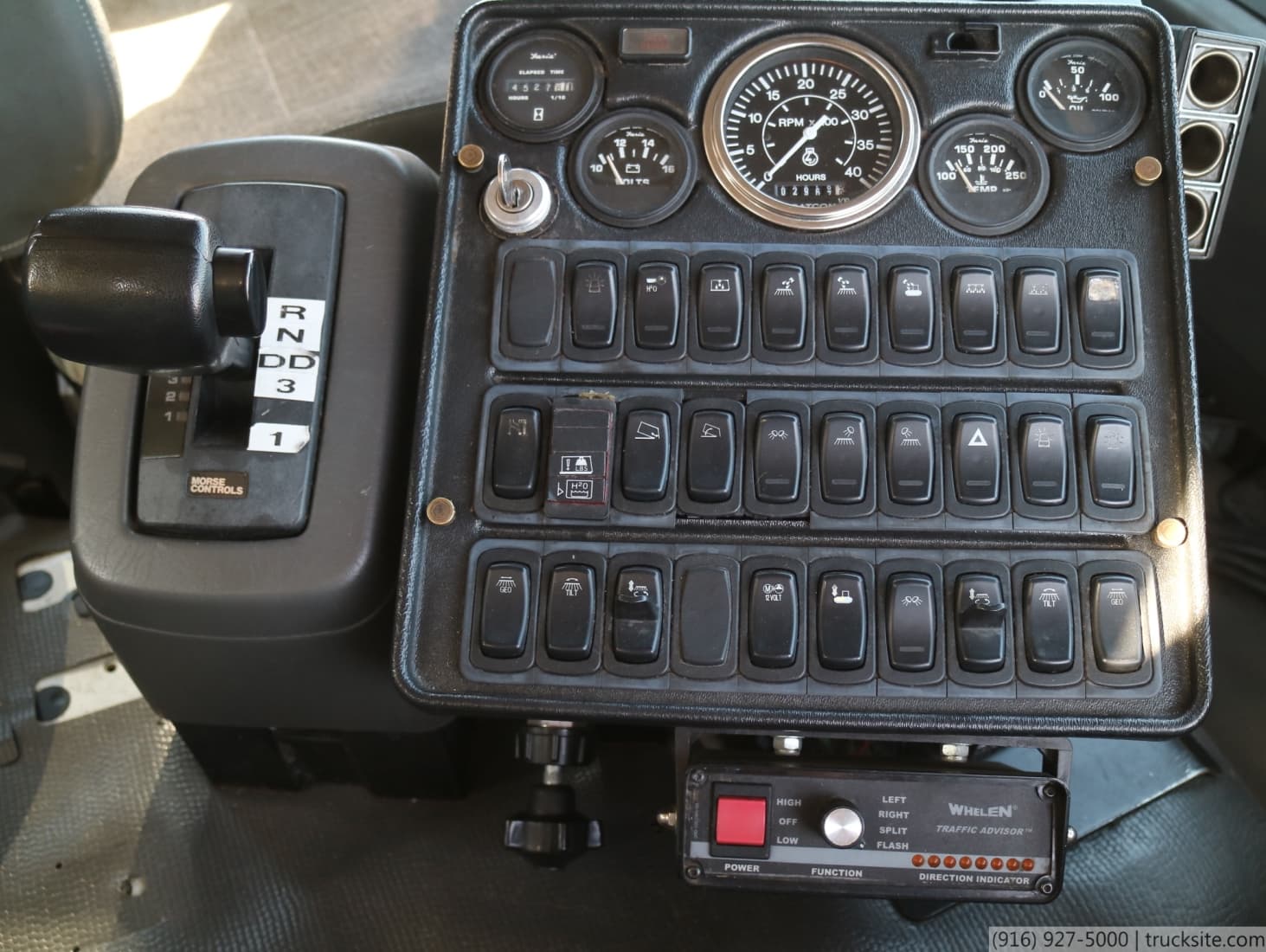 2009 GMC Schwarze A9000 CNG Air Street Sweeper