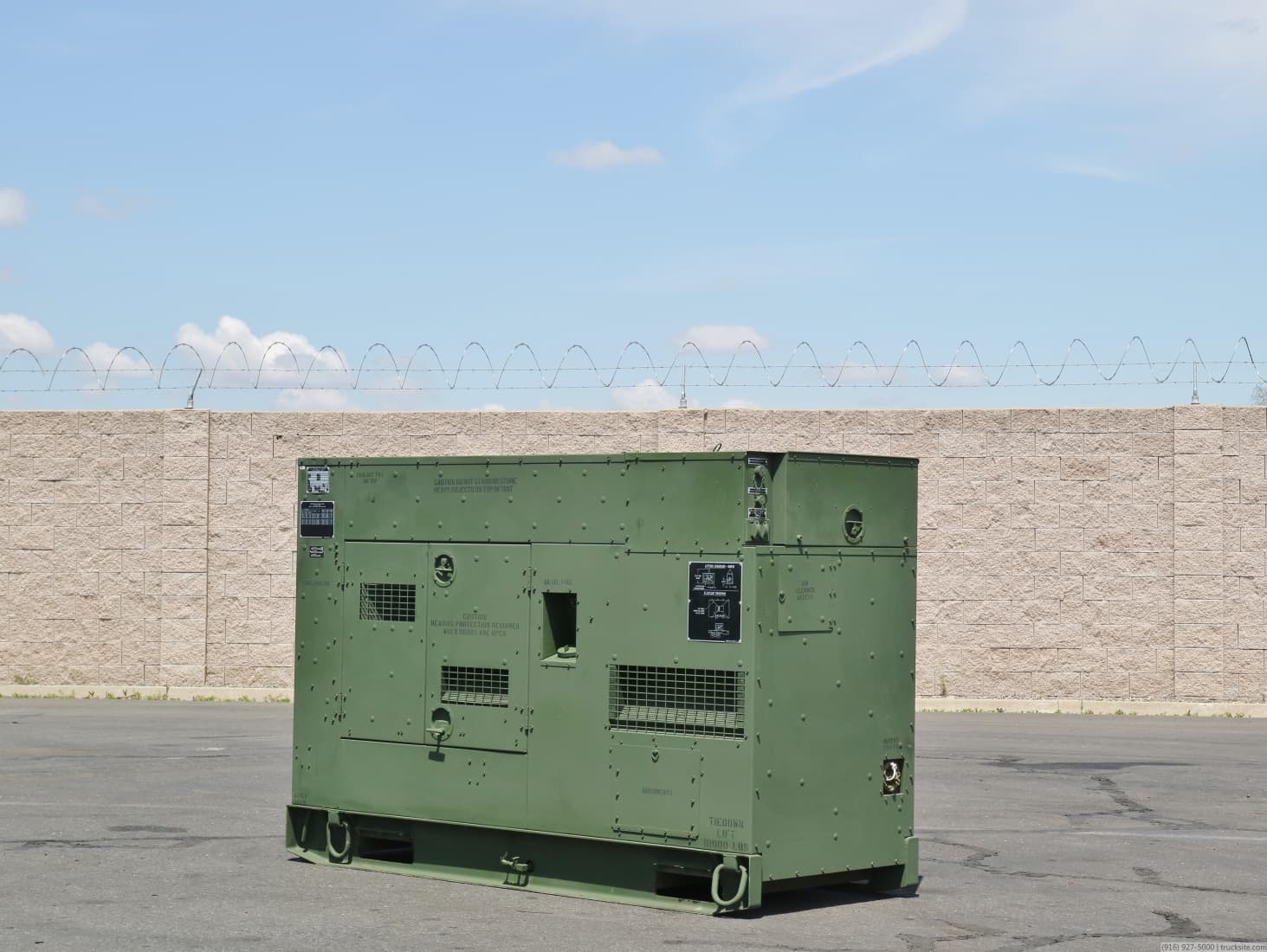 L3 MEP-806B 60kW Diesel Generator Skid