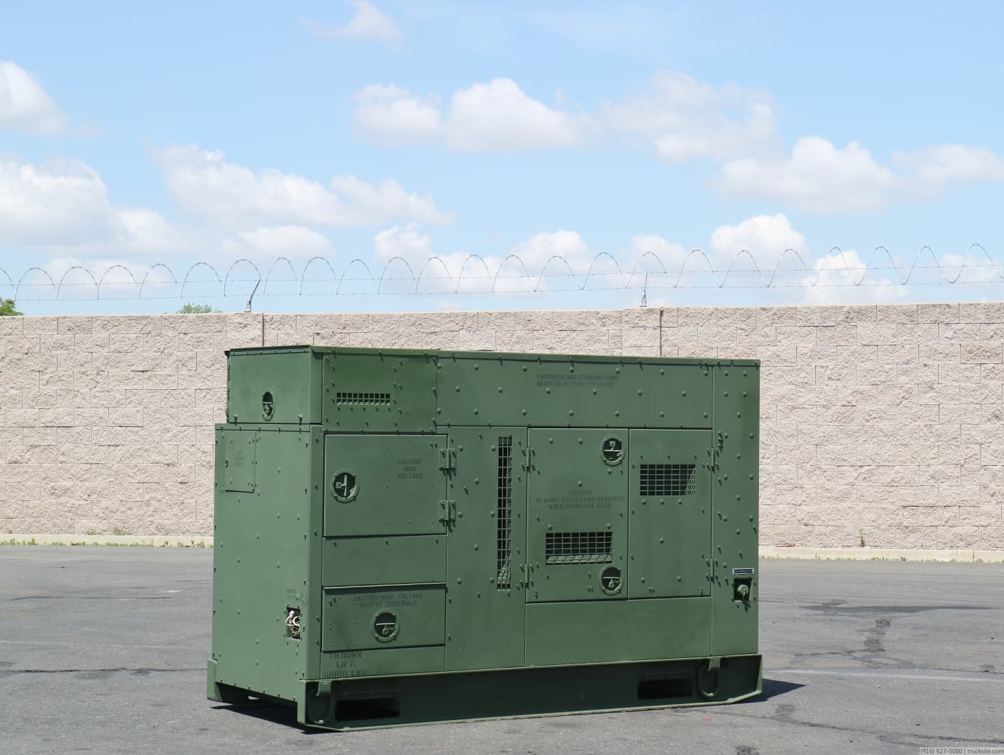 L3 MEP-806B 60kW Diesel Generator Skid