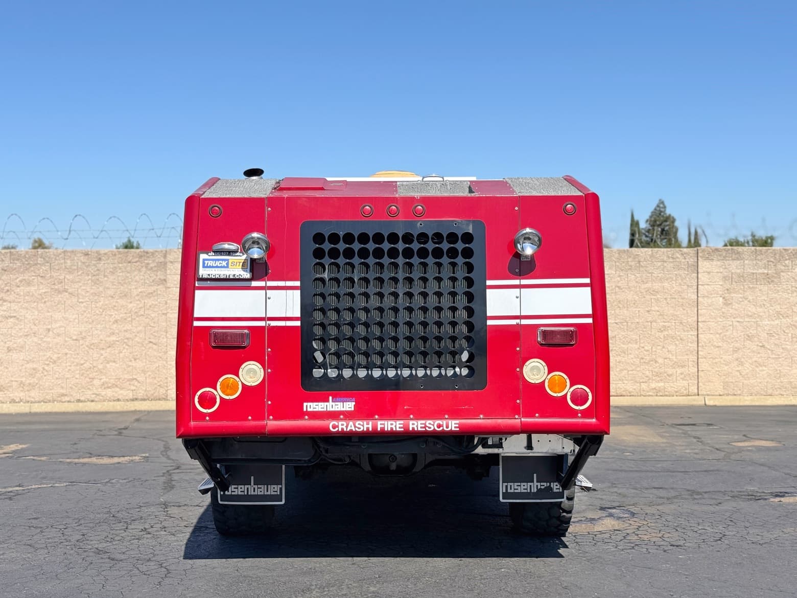 2000 Rosenbauer Panther 4x4 ARFF Aircraft Rescue Truck