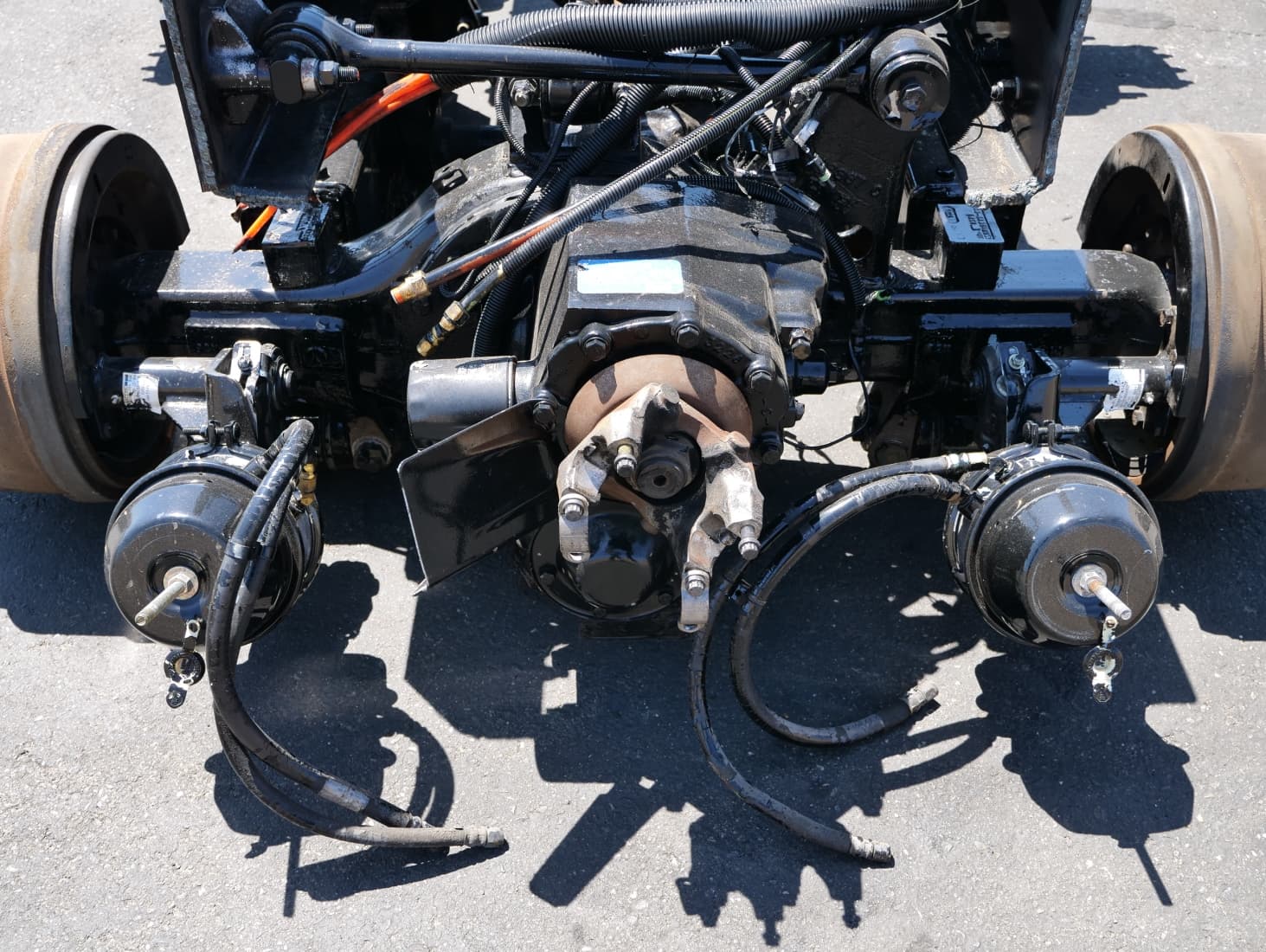 Meritor/Rockwell RT 40/145P Tandem Rear Axle & Ridewell Suspension