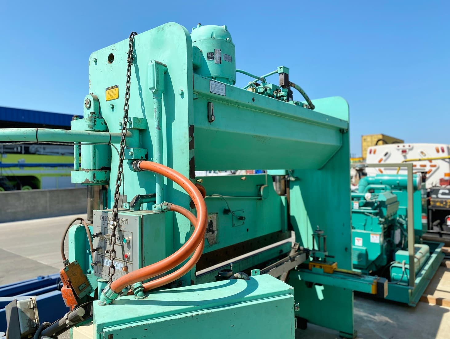 Cincinnati 90AS x 8FT Autoshape CNC Forming Center Press Brake