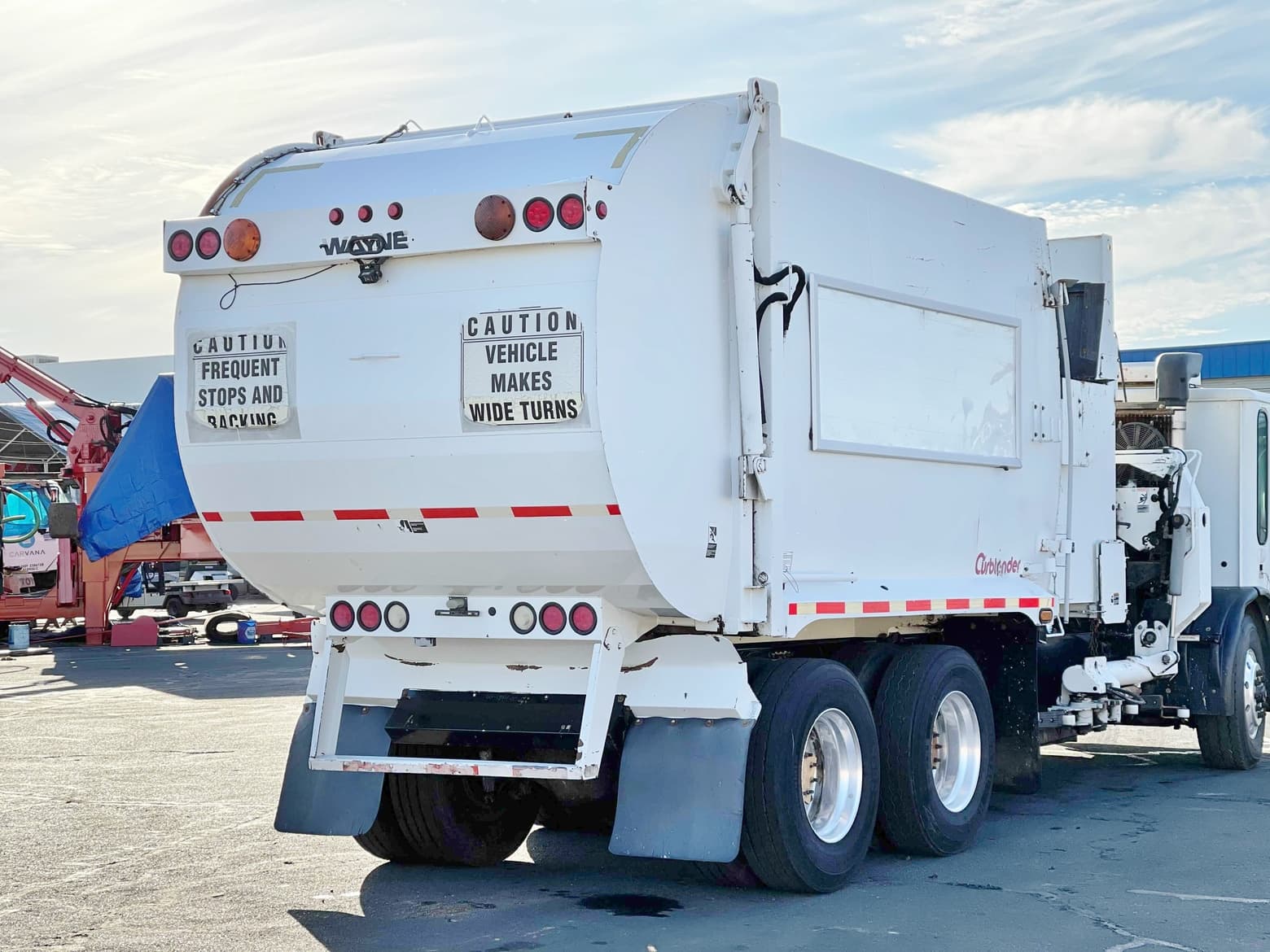 Wayne Curbtender 27 Yard Side Loader Body & Arm