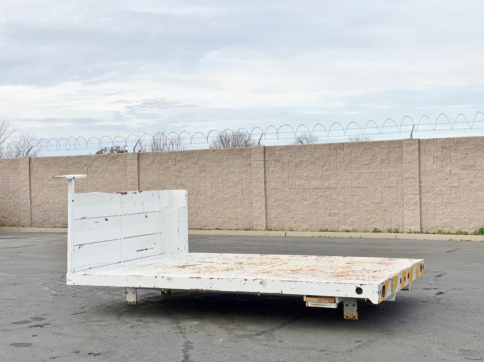 12' Diamond Plate Flatbed Truck Body