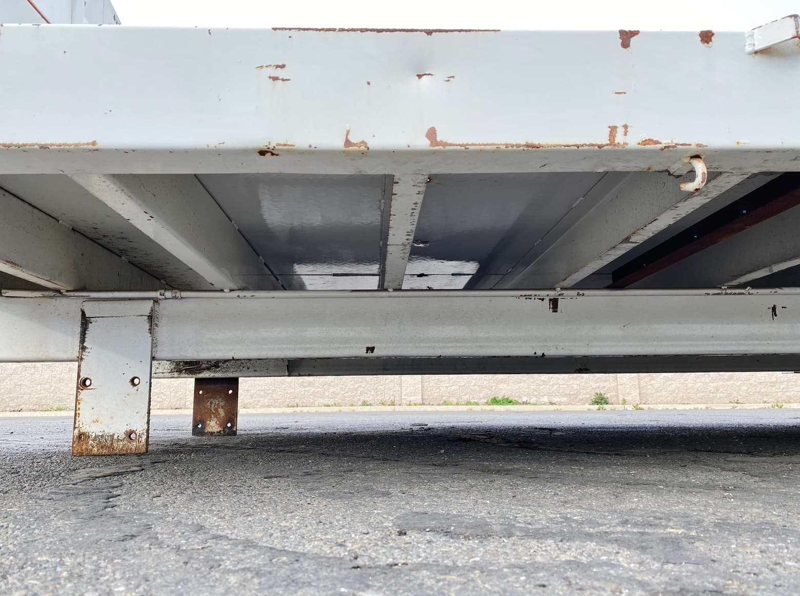 12' Diamond Plate Flatbed Truck Body