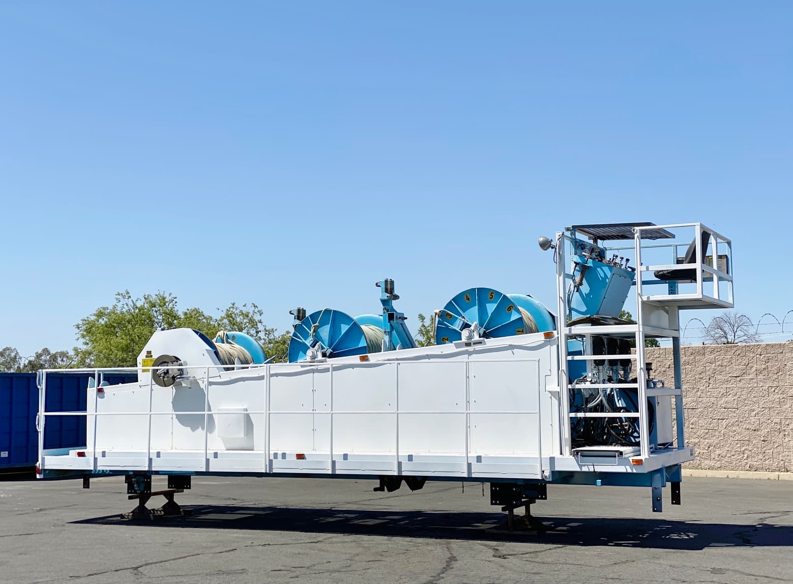 2007 TSE International DPT 40B Skid Tensioner Puller Skid Body