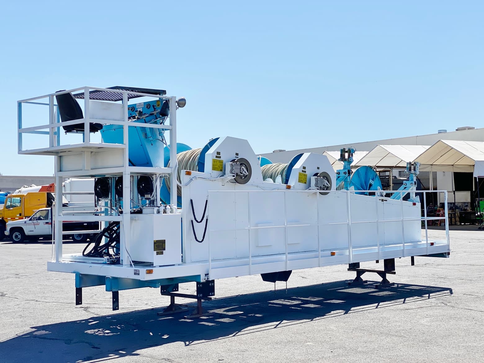 2007 TSE International DPT 40B Skid Tensioner Puller Skid Body