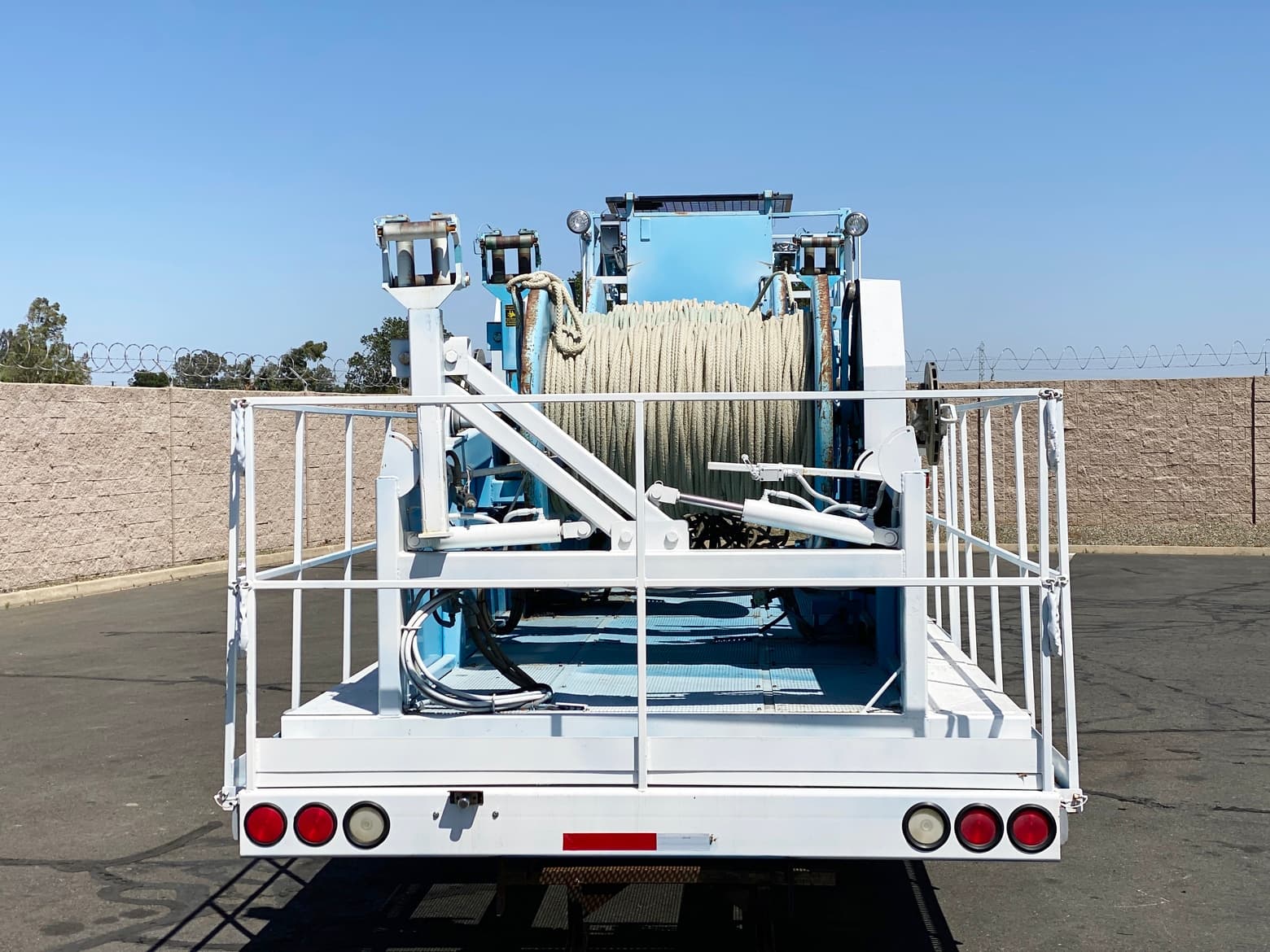 2007 TSE International DPT 40B Skid Tensioner Puller Skid Body