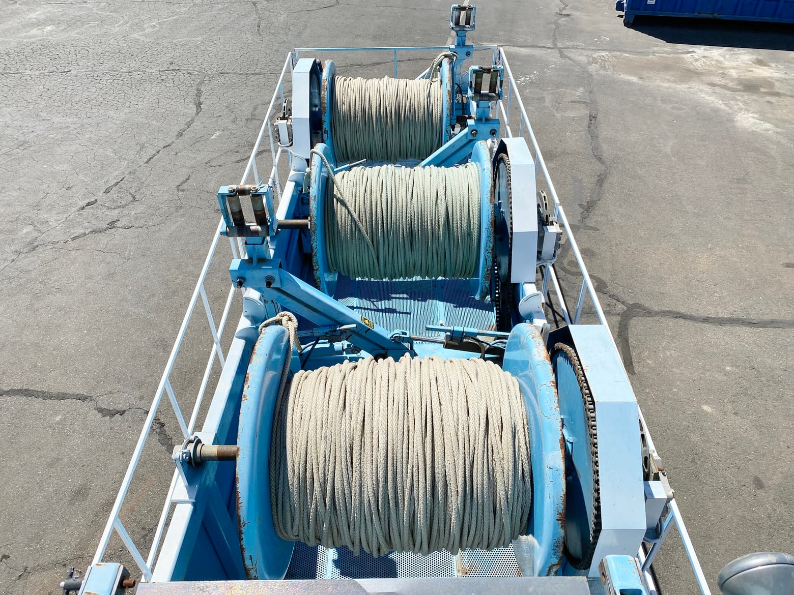 2007 TSE International DPT 40B Skid Tensioner Puller Skid Body