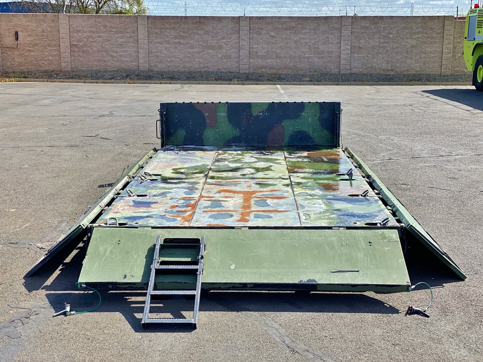 14' Oshkosh MTV Military Flatbed Stake Truck Body