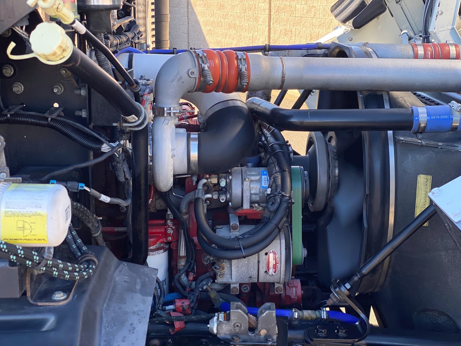 2011 Autocar Wayne Curbtender 31 Yard Side Loader Garbage Truck