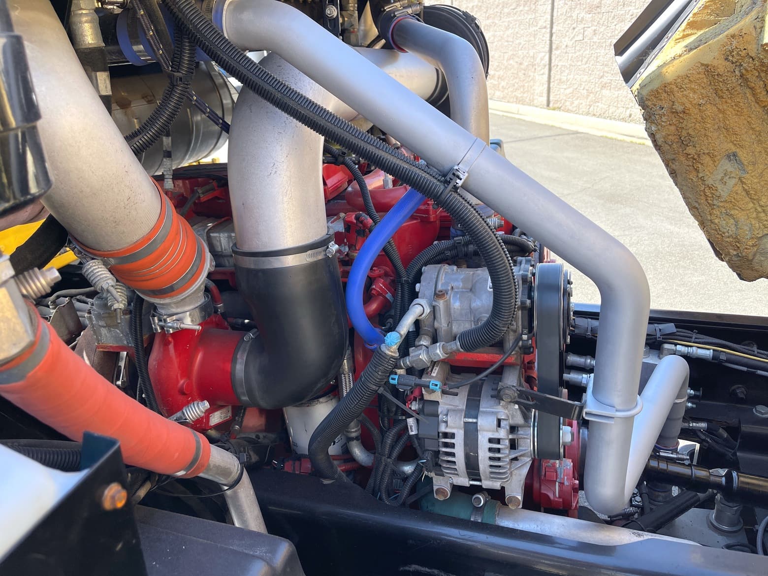 2016 CCC LET Heil Rapid Rail 22 YD Single Axle Side Loader