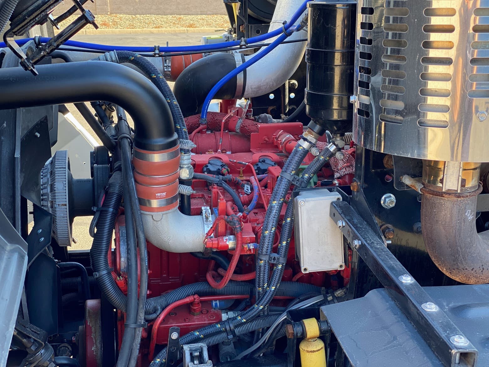 2015 Autocar Xpeditor McNeilus CNG 35 YD ASL Garbage Truck