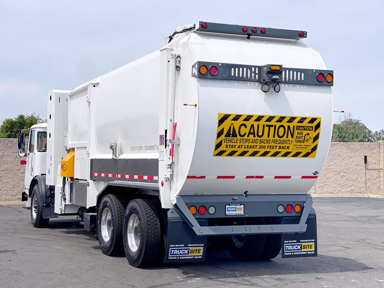 2014 Autocar CNG Labrie Expert 2000 31YD ASL Garbage Truck