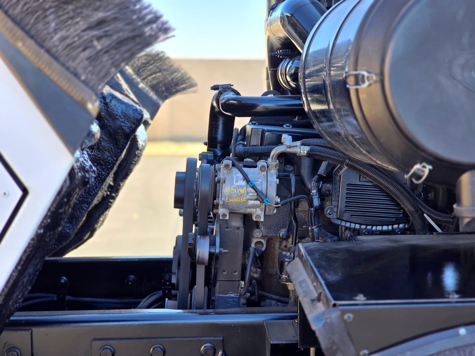 2008 CCC LET Low Entry Pak-Mor Rear Loader Garbage Truck