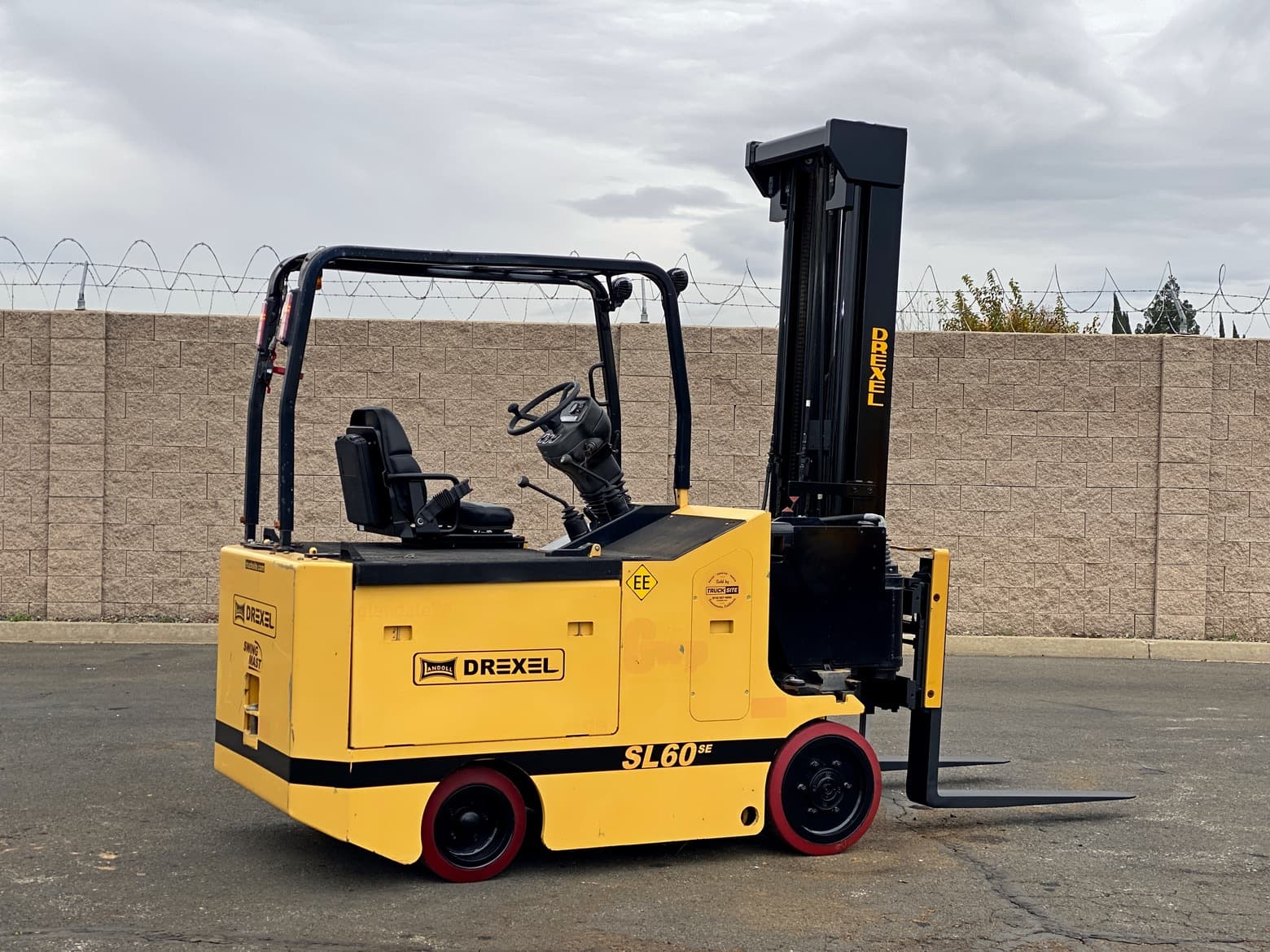 2010 Landoll Drexel SL60SE90D SwingMast Electric Forklift