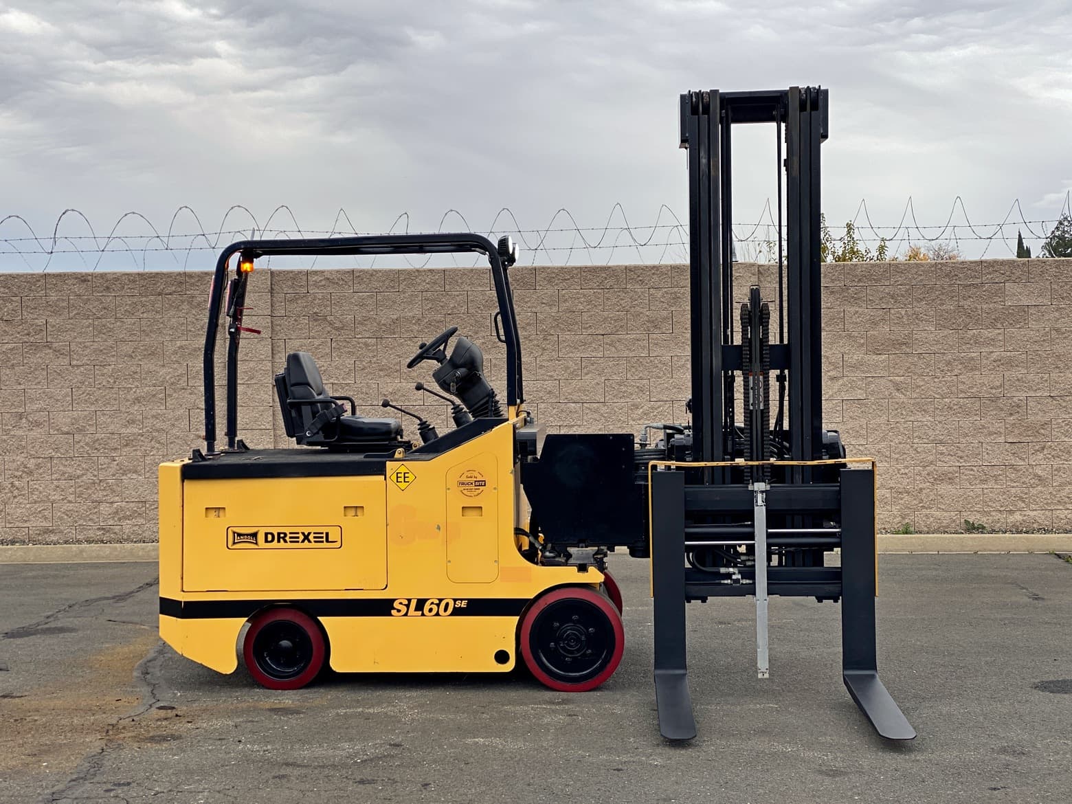 2010 Landoll Drexel SL60SE90D SwingMast Electric Forklift