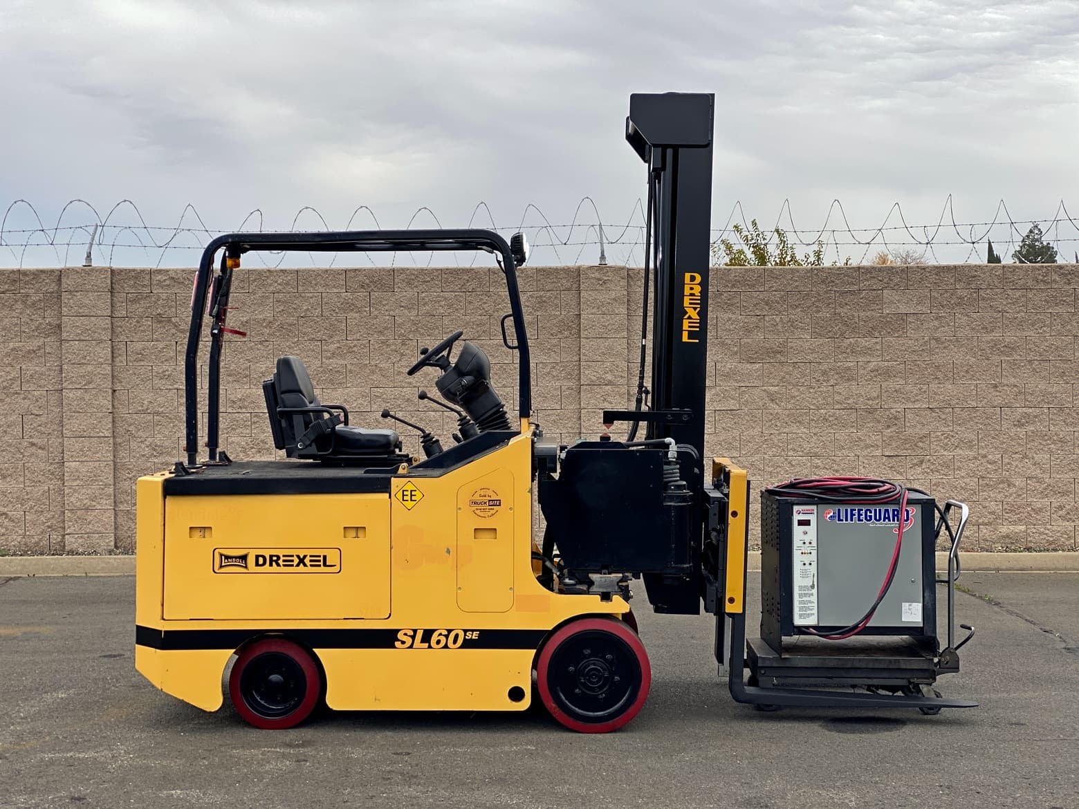 2010 Landoll Drexel SL60SE90D SwingMast Electric Forklift