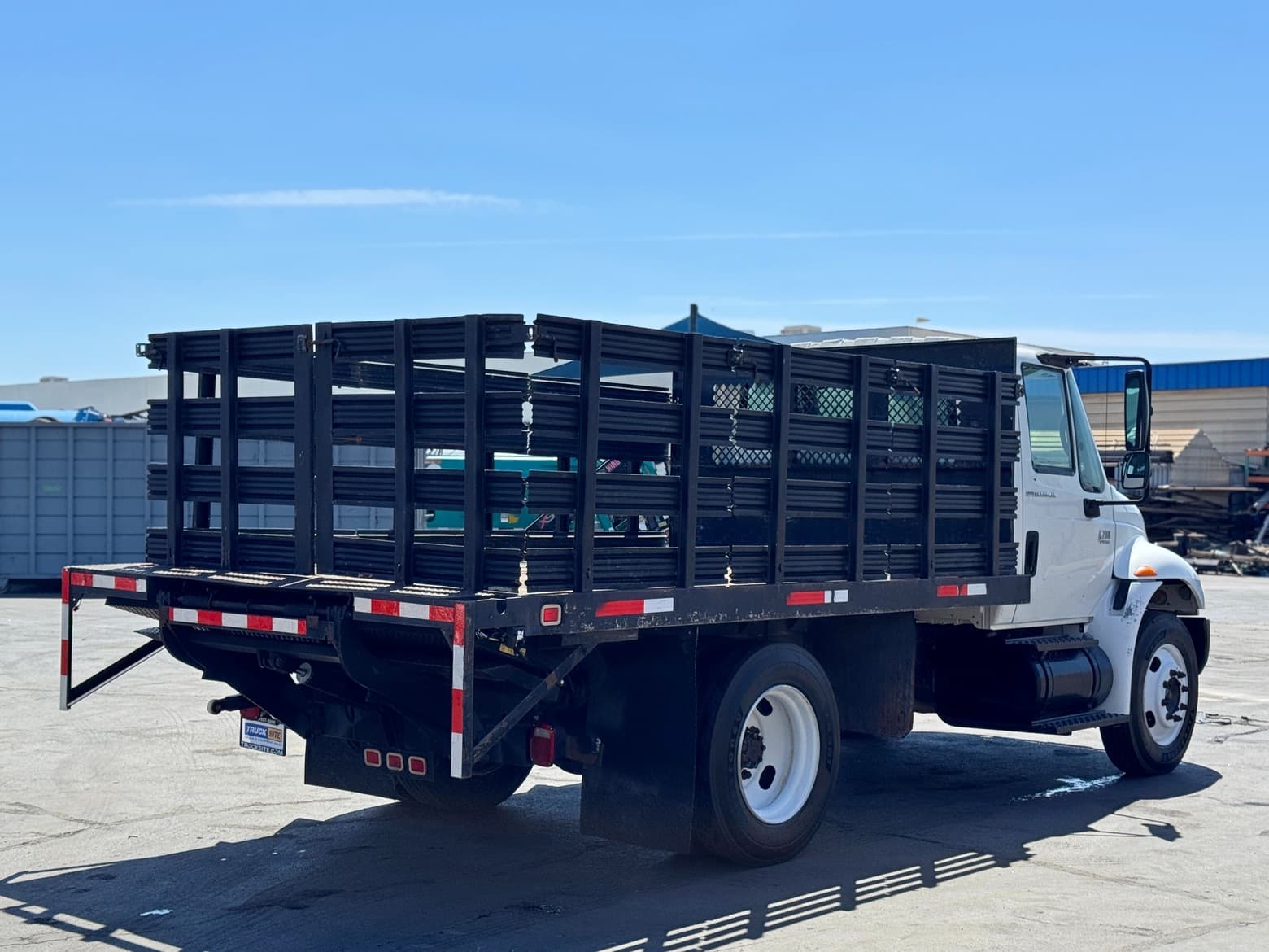 2005 International 4200 13' Knapheide Stake Bed Truck