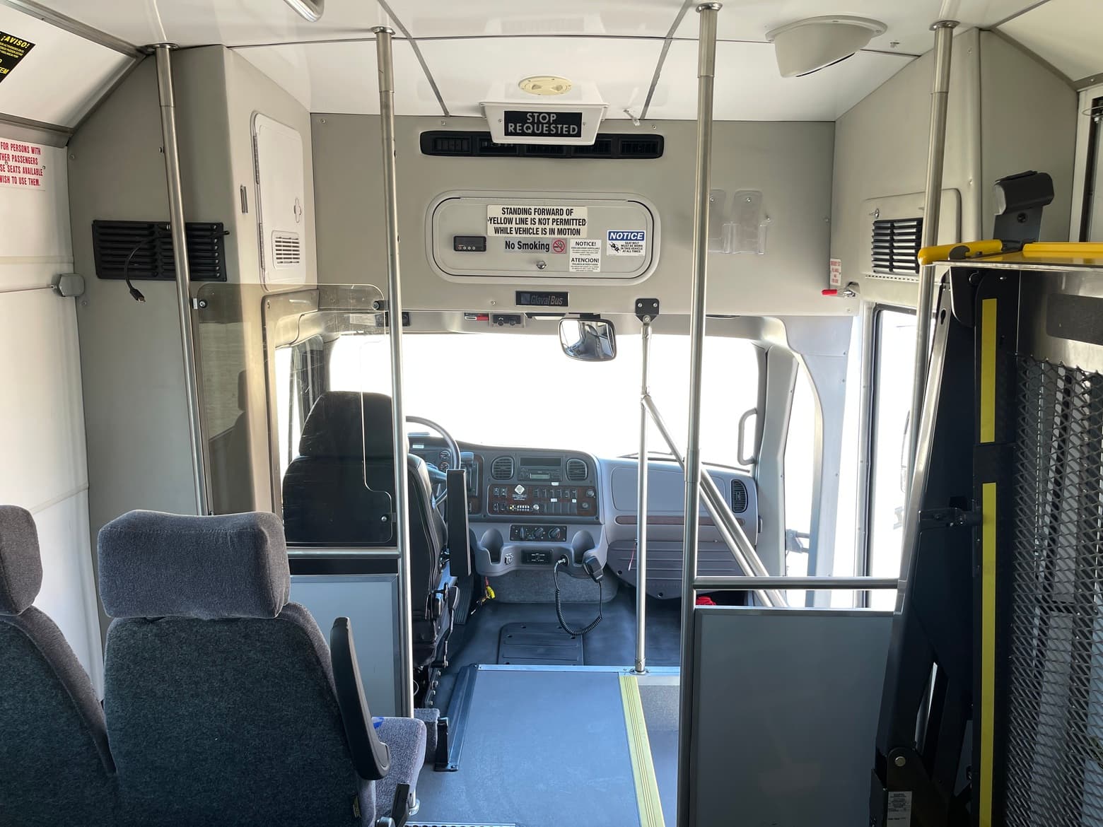 2017 Freightliner Glaval Passenger Shuttle Bus