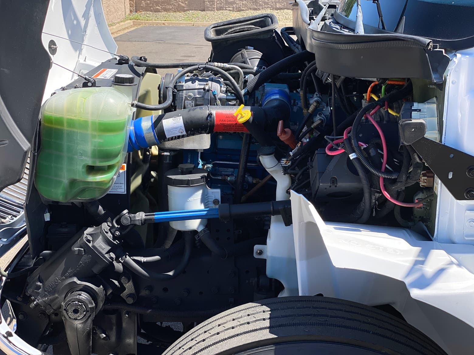 2011 International 4300 Elgin Crosswind Air Street Sweeper