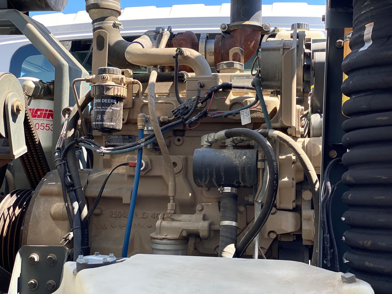 2011 International 4300 Elgin Crosswind Air Street Sweeper