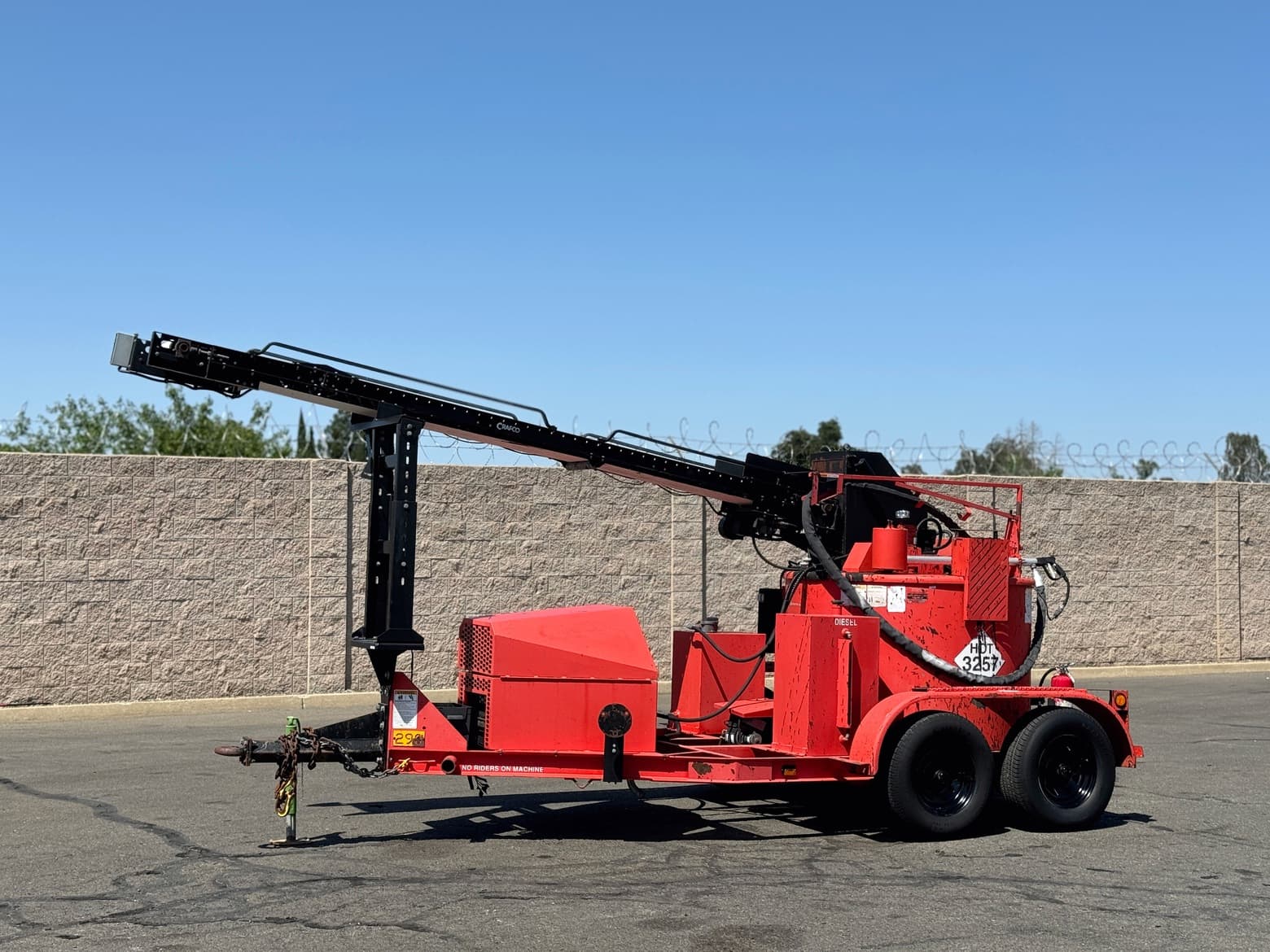 2006 Crafco Super Shot 250 Sealant Tank / Crack Sealer