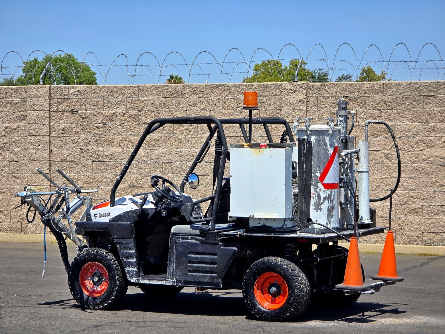 2012 Bobcat 3400 4x4 Paint Striping Utility Vehicle