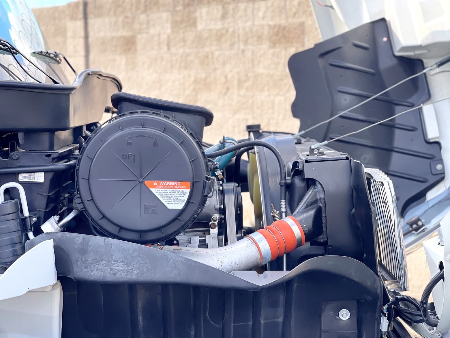 2007 International 4300 Sherman & Reilly Telecom Blower Truck