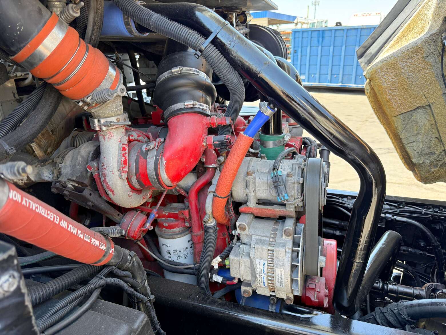 2014 CCC LET McNeilus CNG 40 YD Front Load Garbage Truck