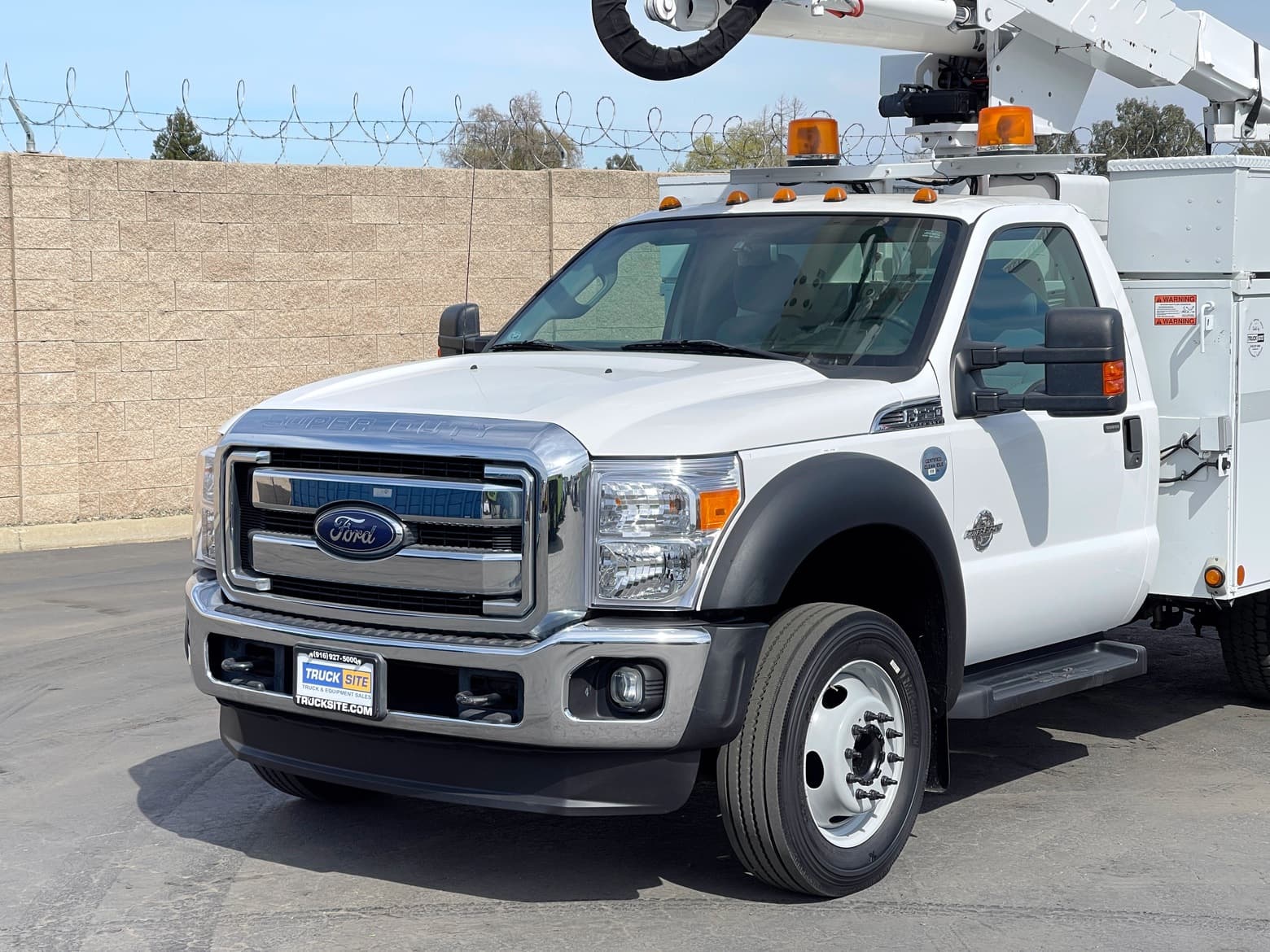 2012 Ford F550 Altec AT37G Articulating Bucket Truck