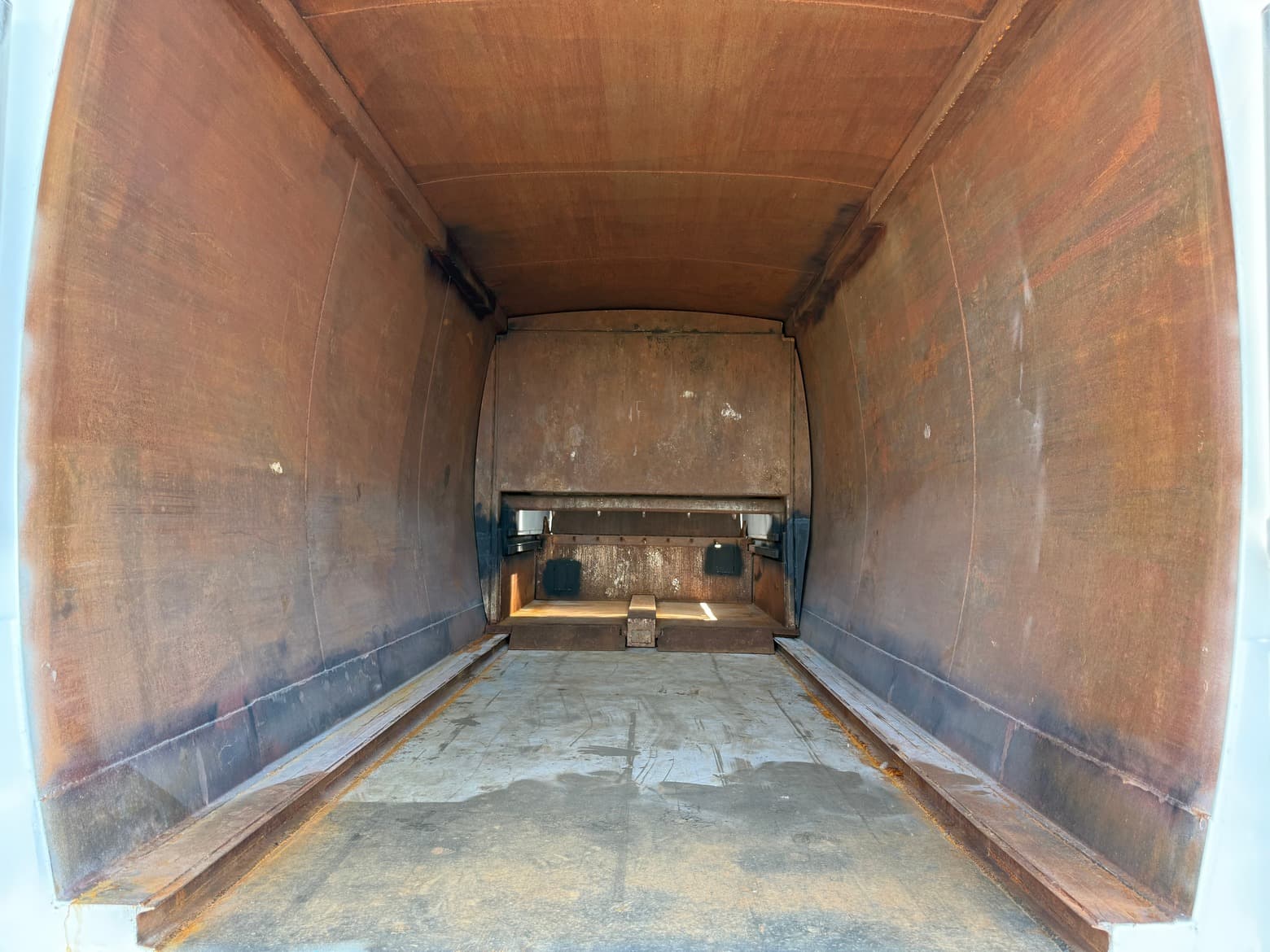 2012 Peterbilt 31 YD Kann Commercial Side Load Garbage Truck