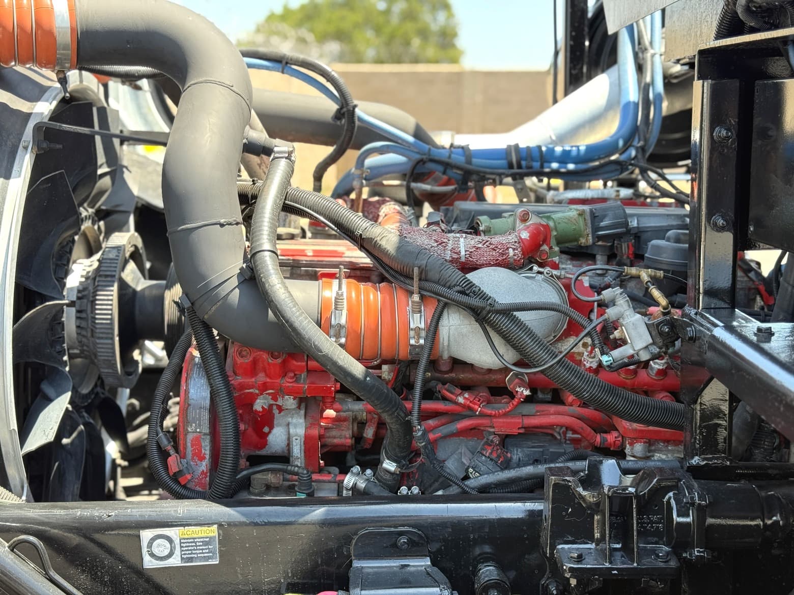 2012 Peterbilt 31 YD Kann Commercial Side Load Garbage Truck