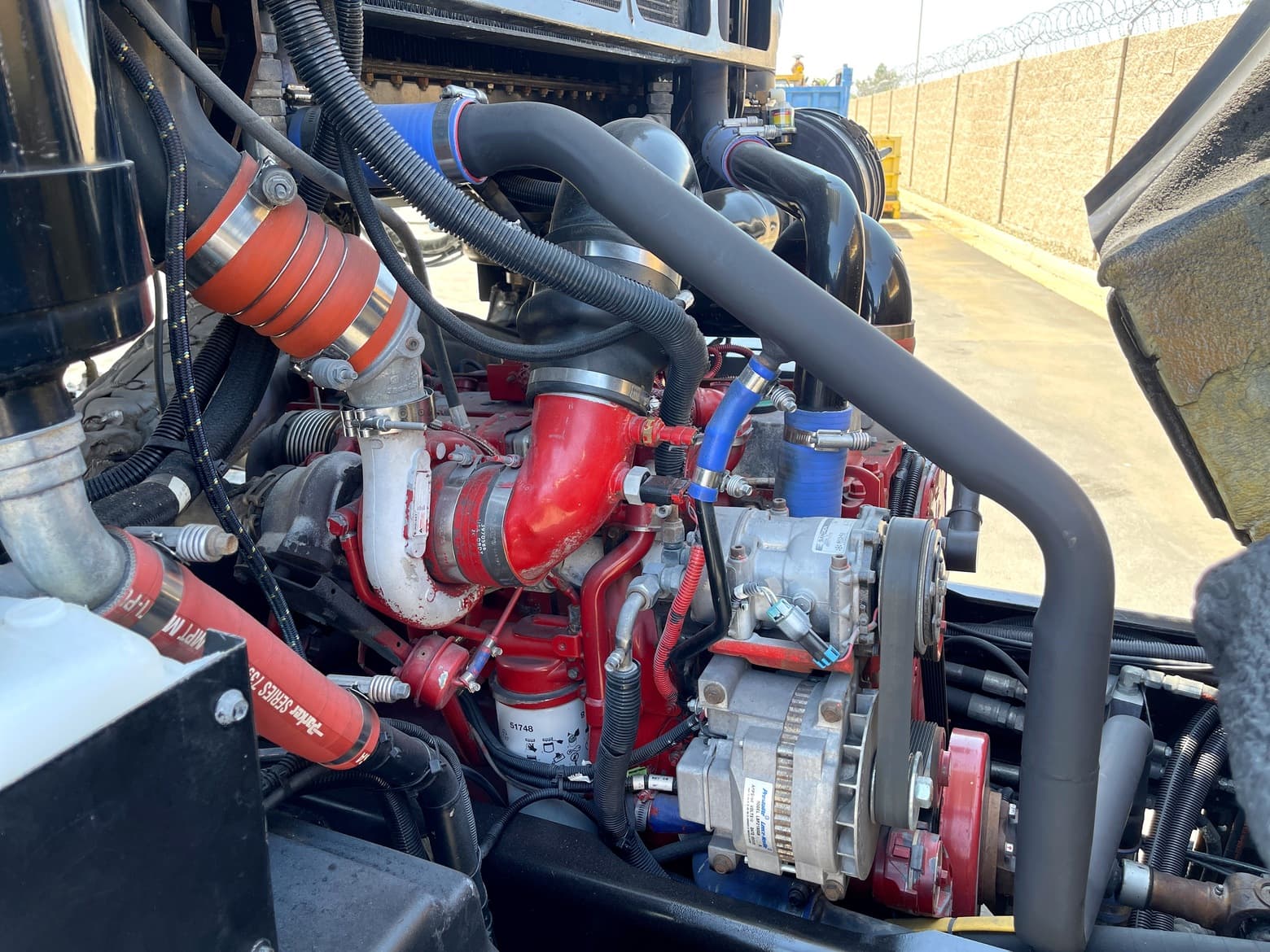 2014 CCC LET McNeilus CNG 40 YD Front Load Garbage Truck