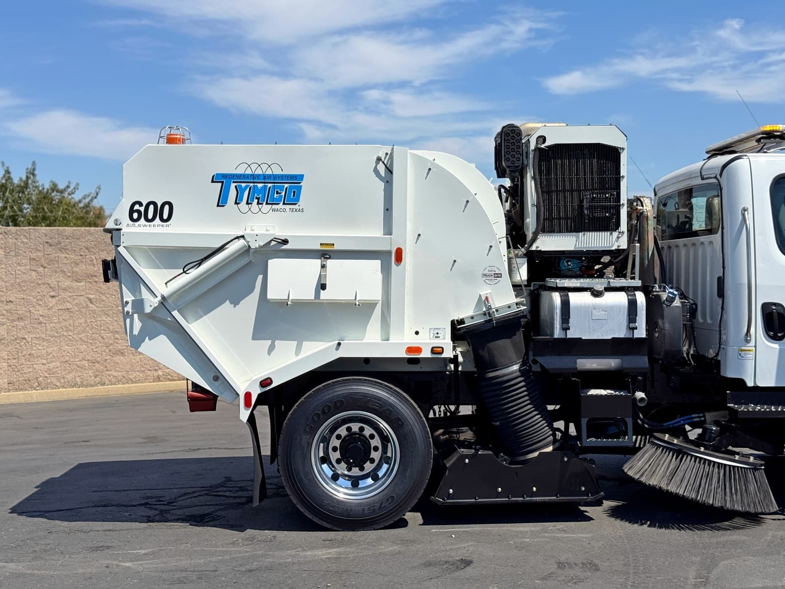 2016 Freightliner M2 106 Tymco 600 Air Street Sweeper