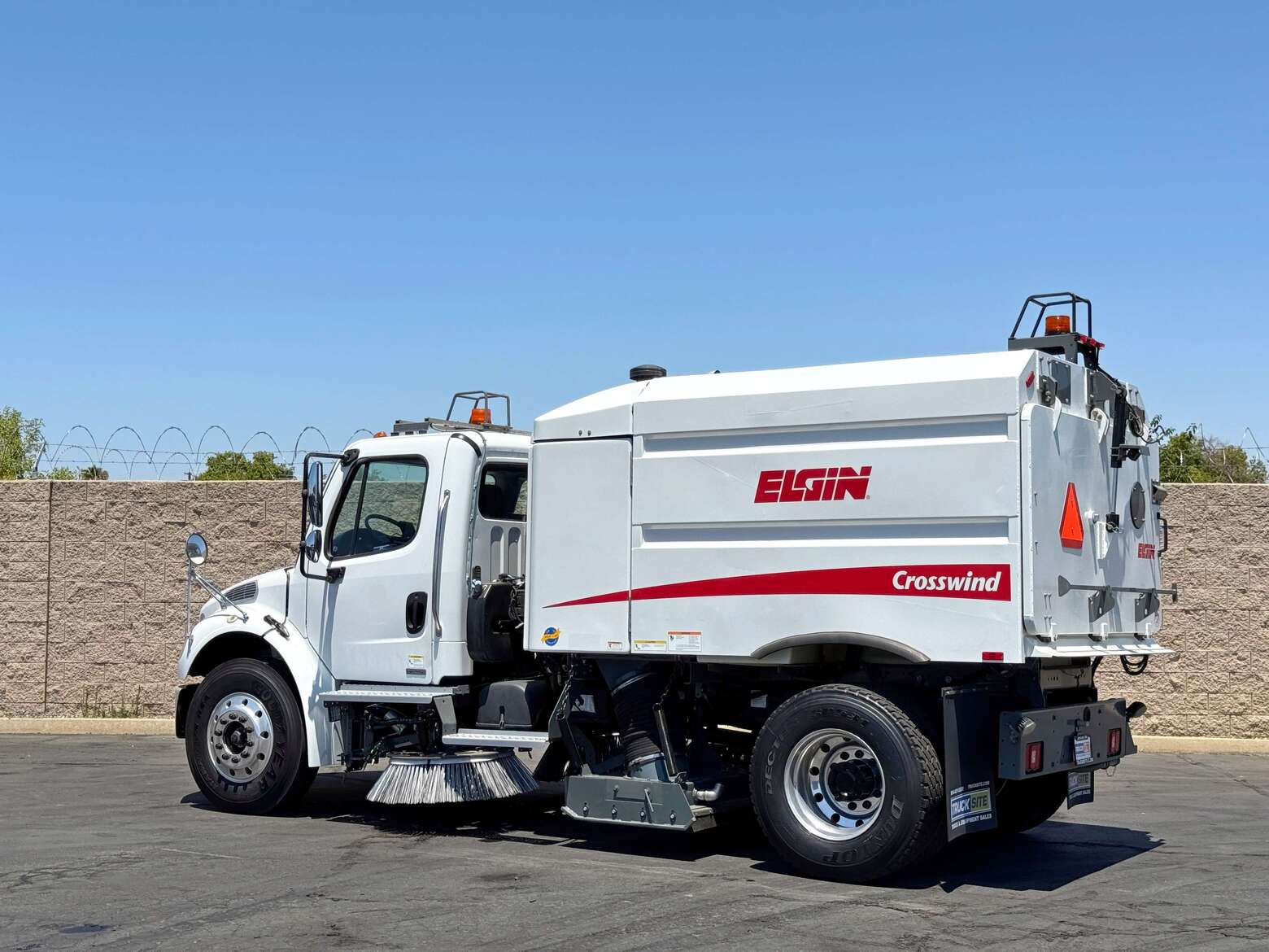 2012 Freightliner M2 Elgin Crosswind Air Sweeper