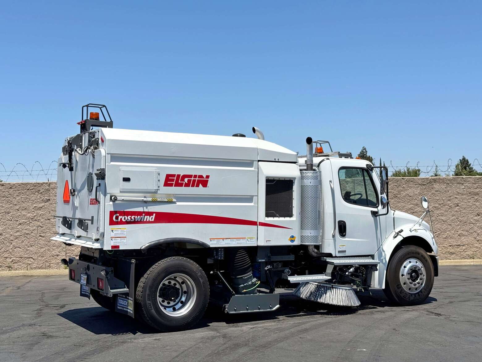 2012 Freightliner M2 Elgin Crosswind Air Sweeper