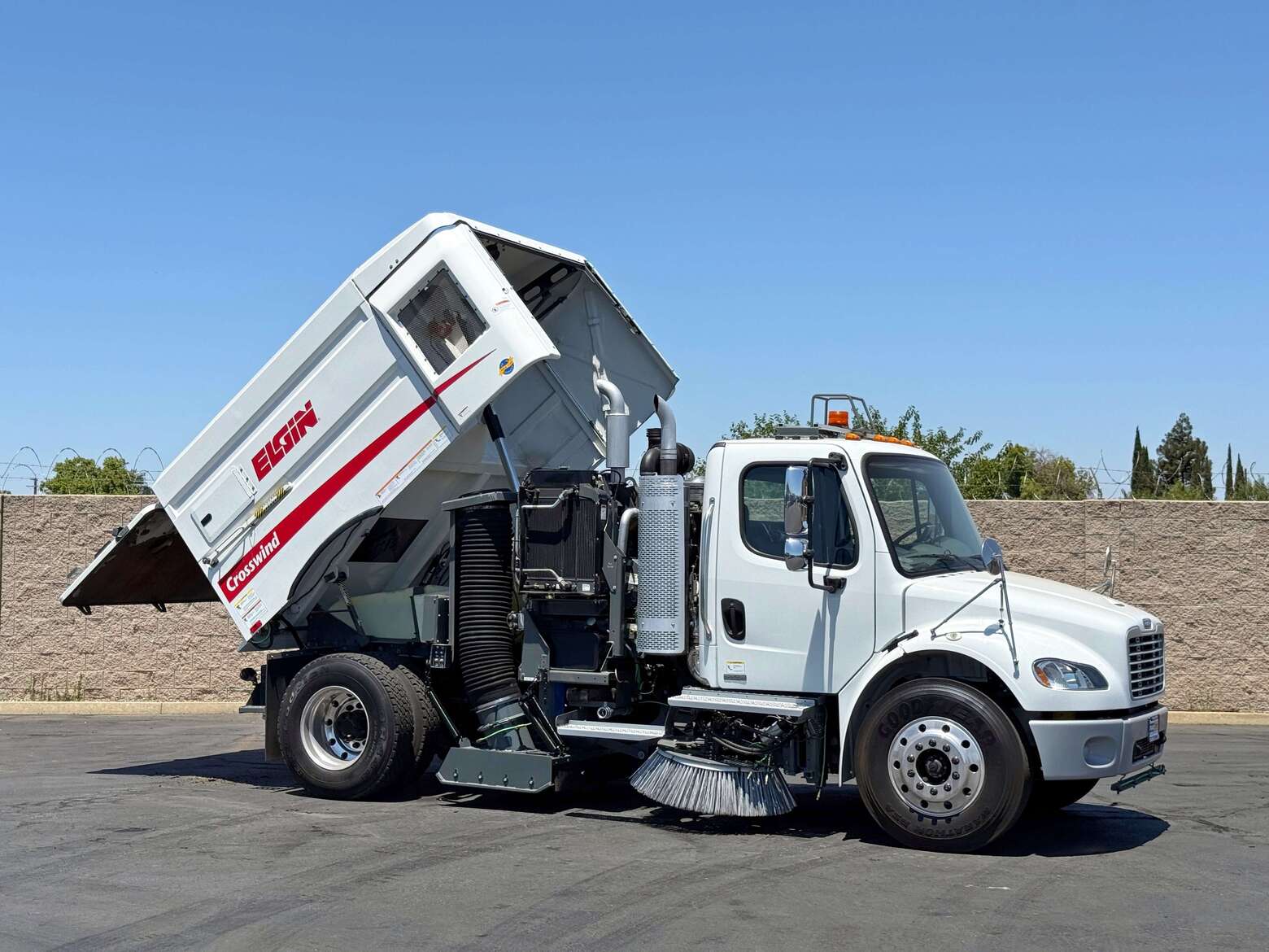 2012 Freightliner M2 Elgin Crosswind Air Sweeper