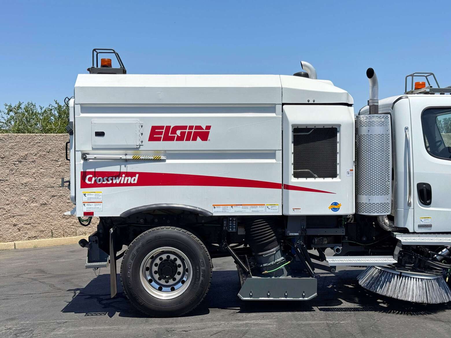 2012 Freightliner M2 Elgin Crosswind Air Sweeper