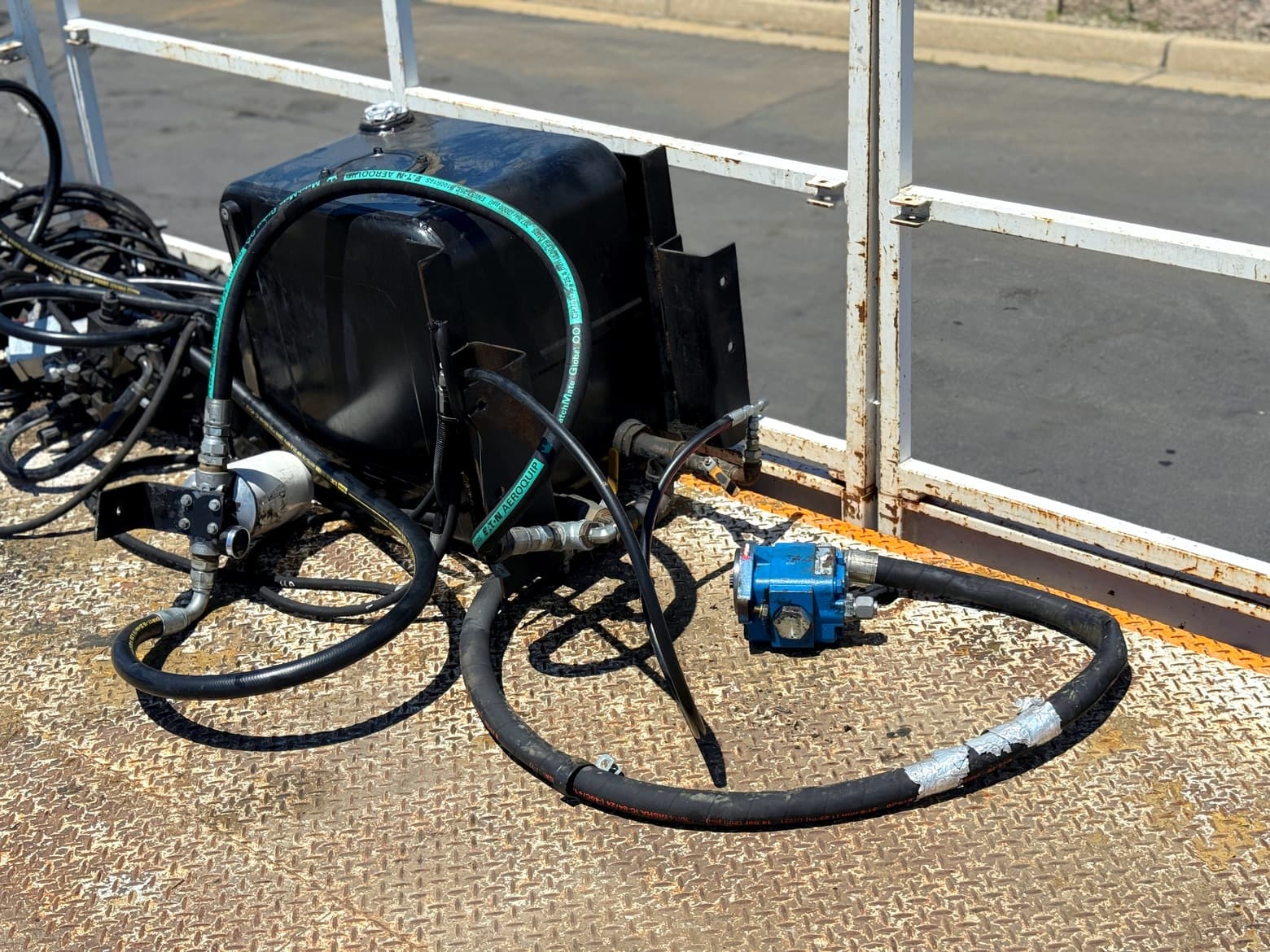 2017 Western Truck Fab 14' Scissor Lift Body