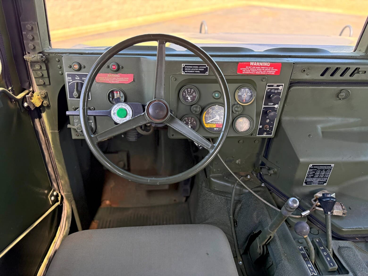 2007 AM General M1097R1 HMMWV Hummer H1