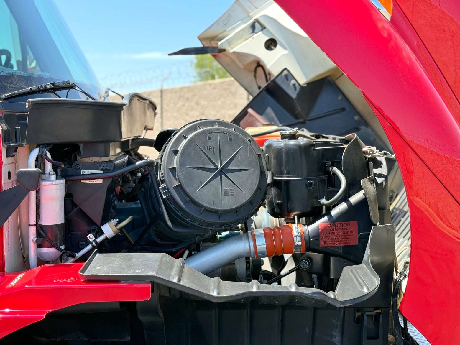 2004 International 7400 Rosenbauer Type 2 Fire Pumper