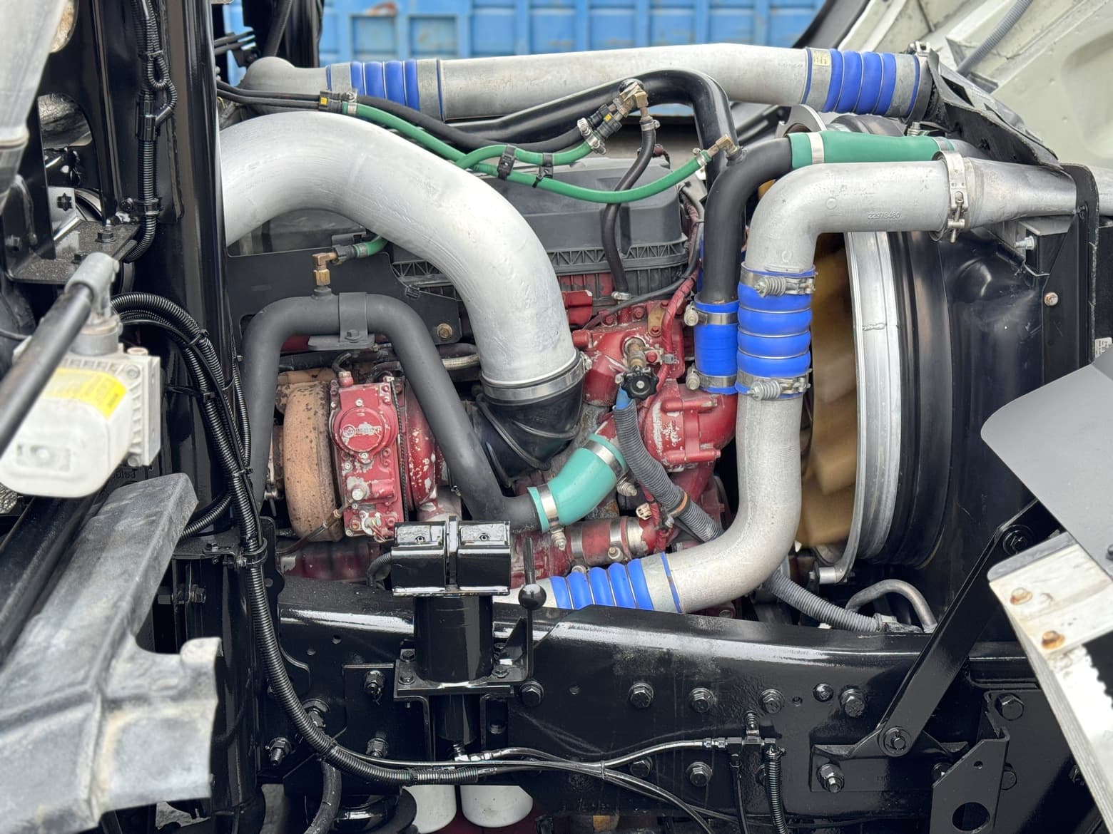 2019 Mack MRU Labrie 40 Yard Front Load Garbage Truck