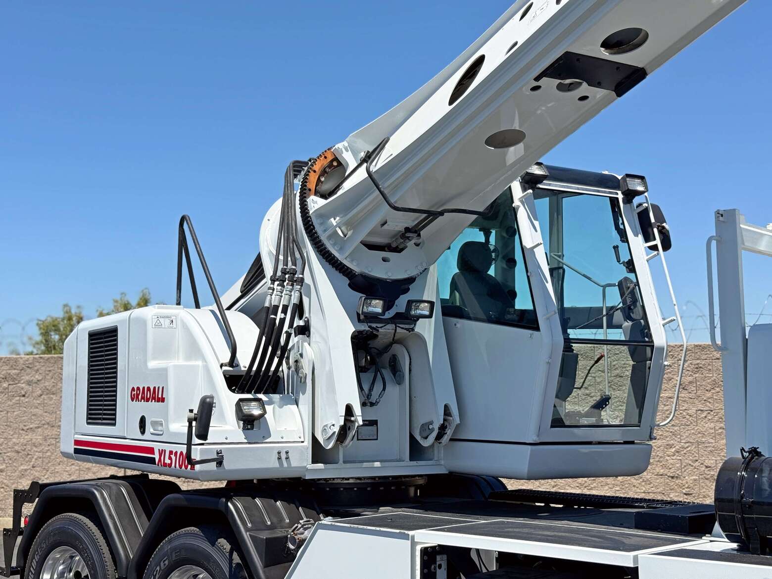 2008 Gradall XL5100 III Highway Speed Hydraulic Wheeled Excavator