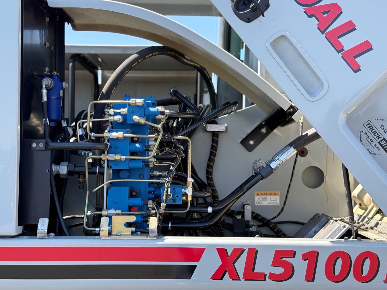 2008 Gradall XL5100 6x6 Highway Speed Hydraulic Wheeled Excavator