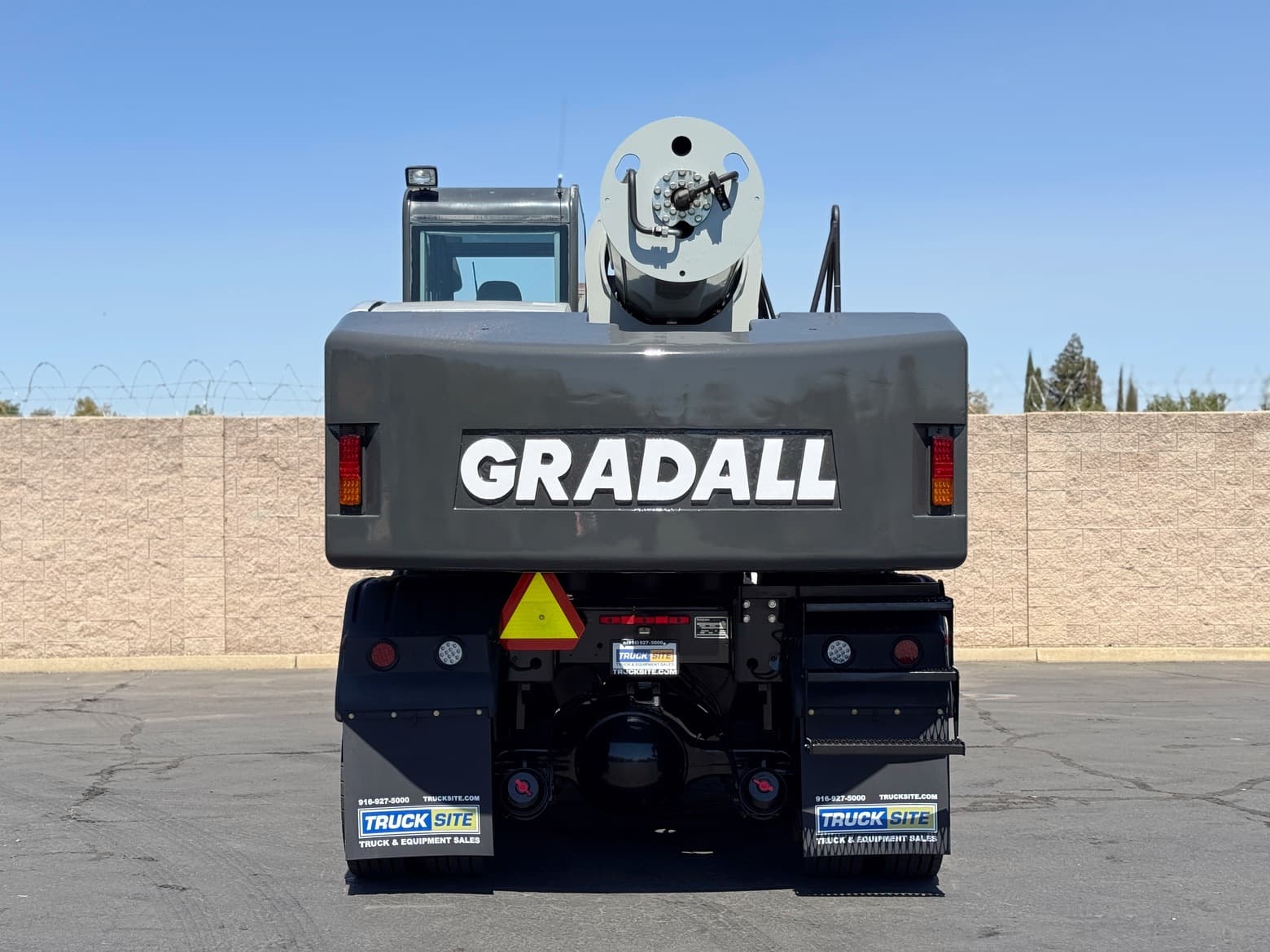 2008 Gradall XL5100 6x6 Highway Speed Hydraulic Wheeled Excavator