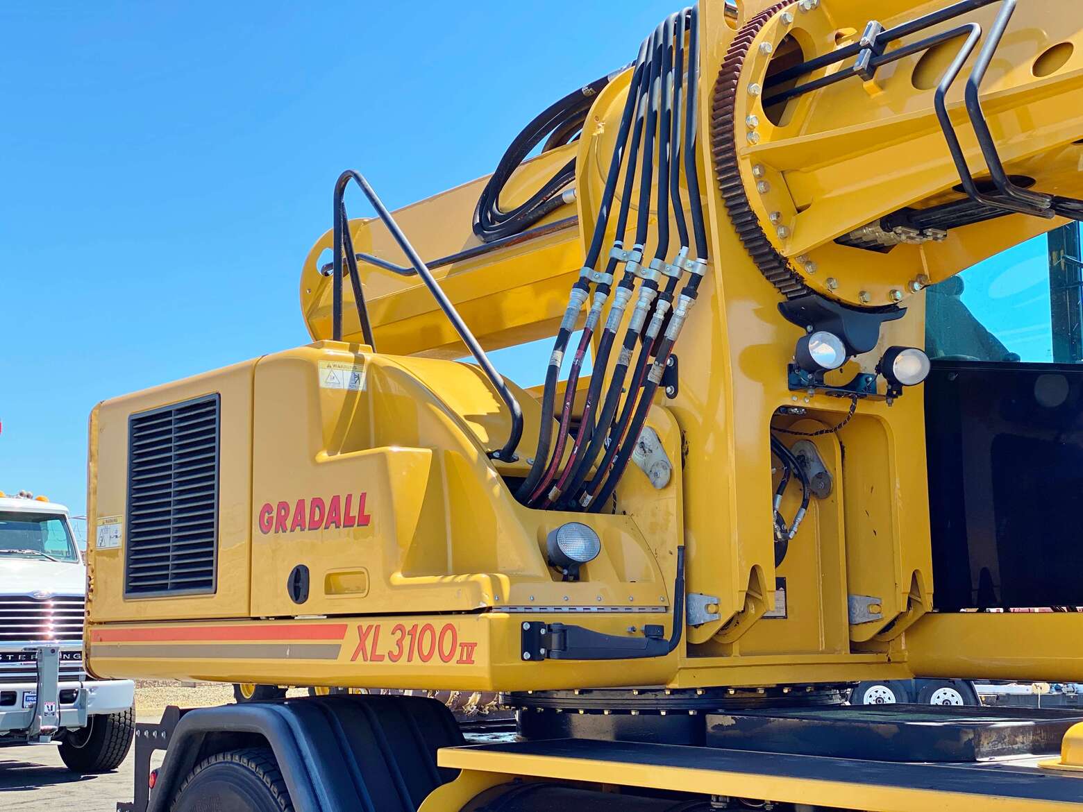 2015 Gradall XL3100 Highway Speed Wheeled Excavator