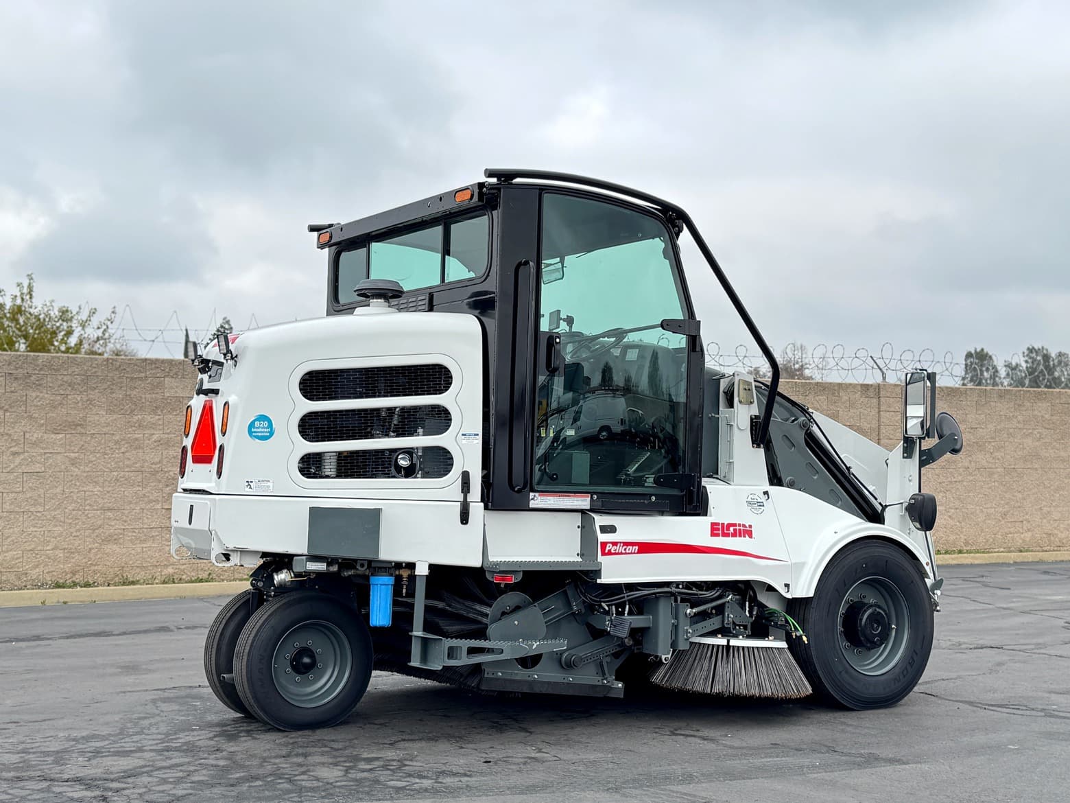 2017 Elgin Pelican Mechanical Broom Street Sweeper