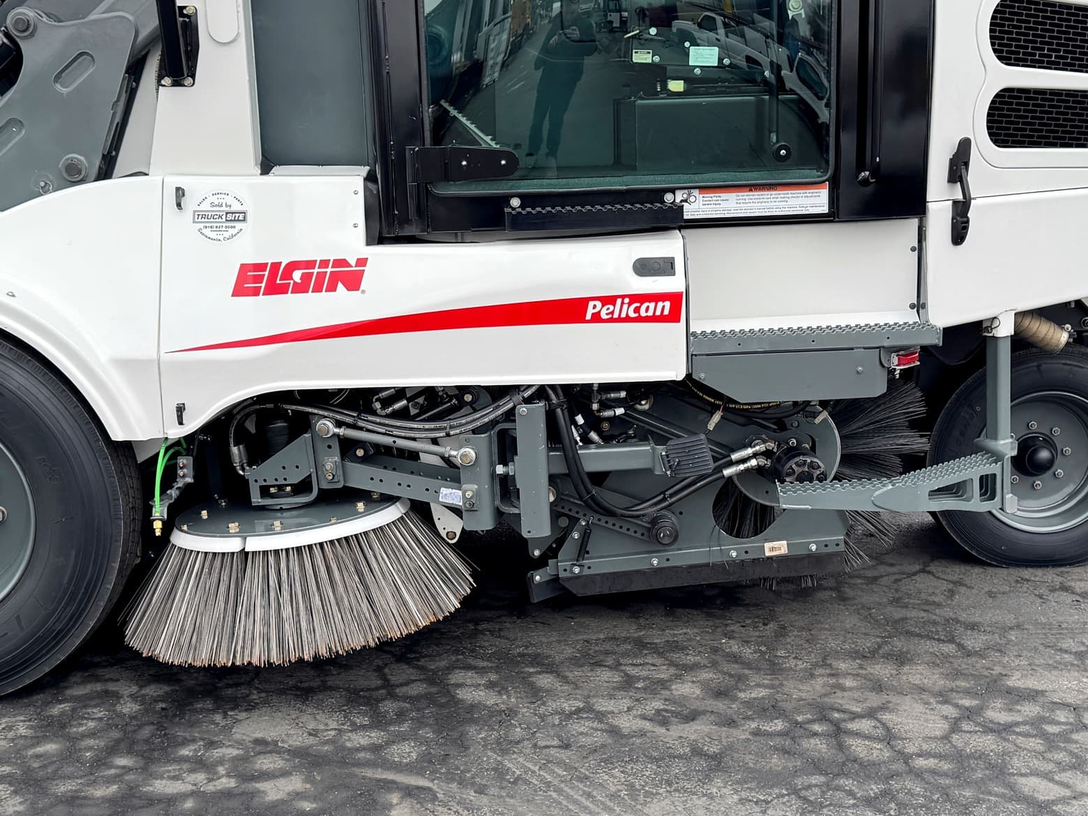 2017 Elgin Pelican Mechanical Broom Street Sweeper