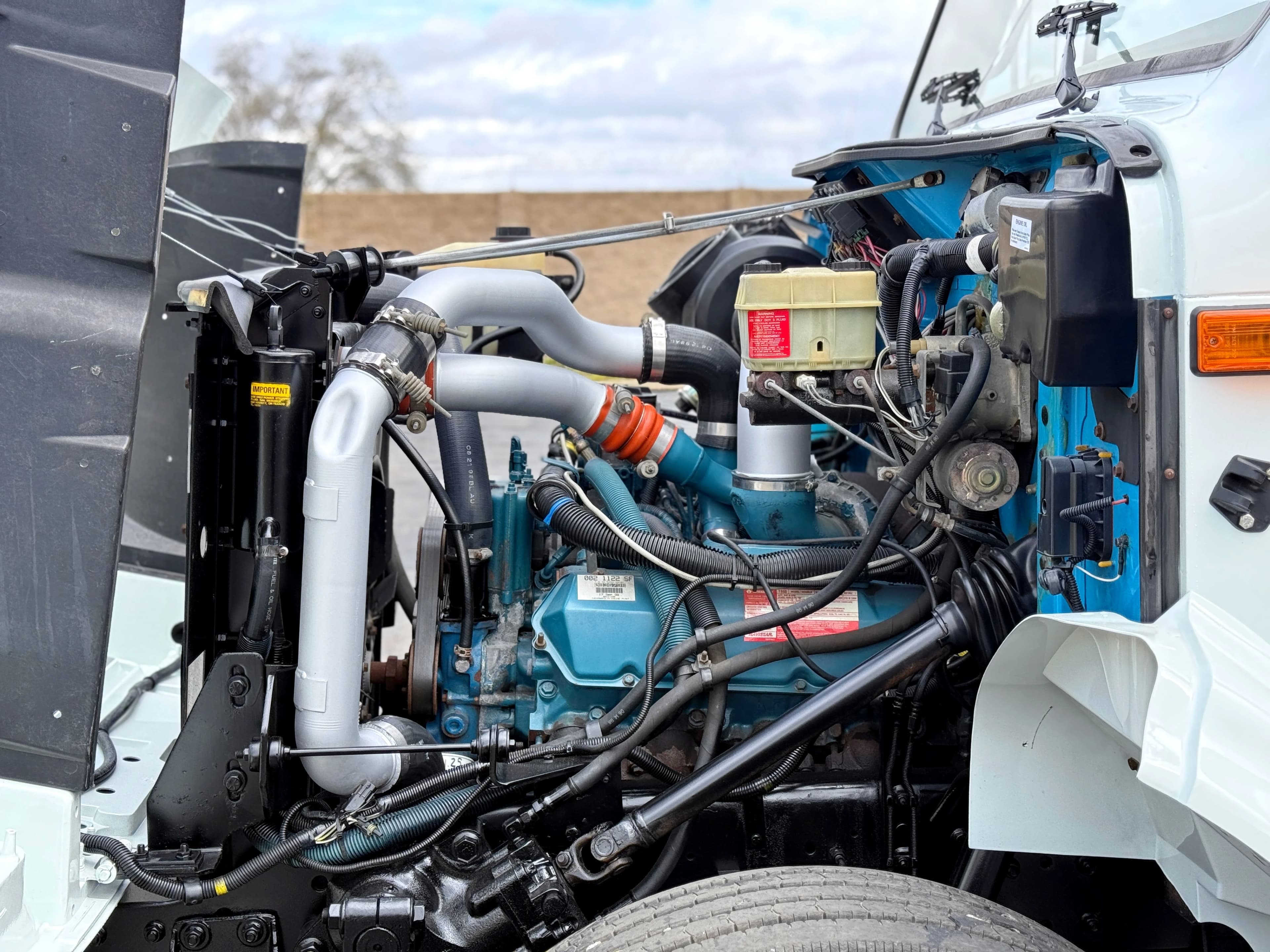 1999 International Effer 170/5S Knuckle Boom Crane Truck